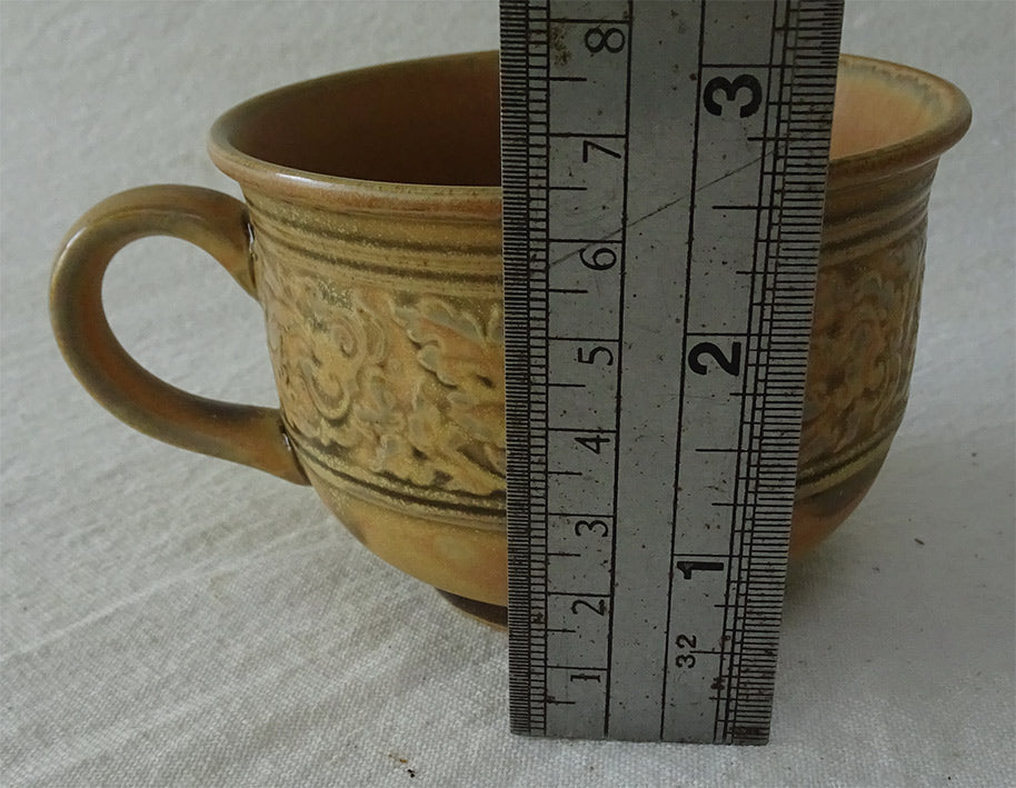 ชุดแก้วกาแฟ ลายไทย สีวุฒิชัย เซรามิค